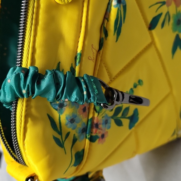 NWOT Lug Flare 2 Crossbody Bag 🌼 with Two Strap Choices ~ Bouquet Yellow" - Picture 8 of 16